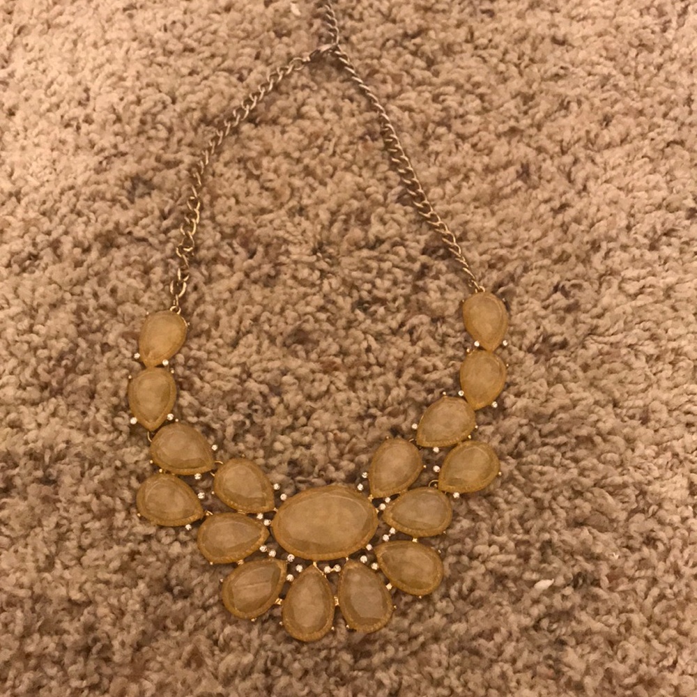 Tan Statement Necklace